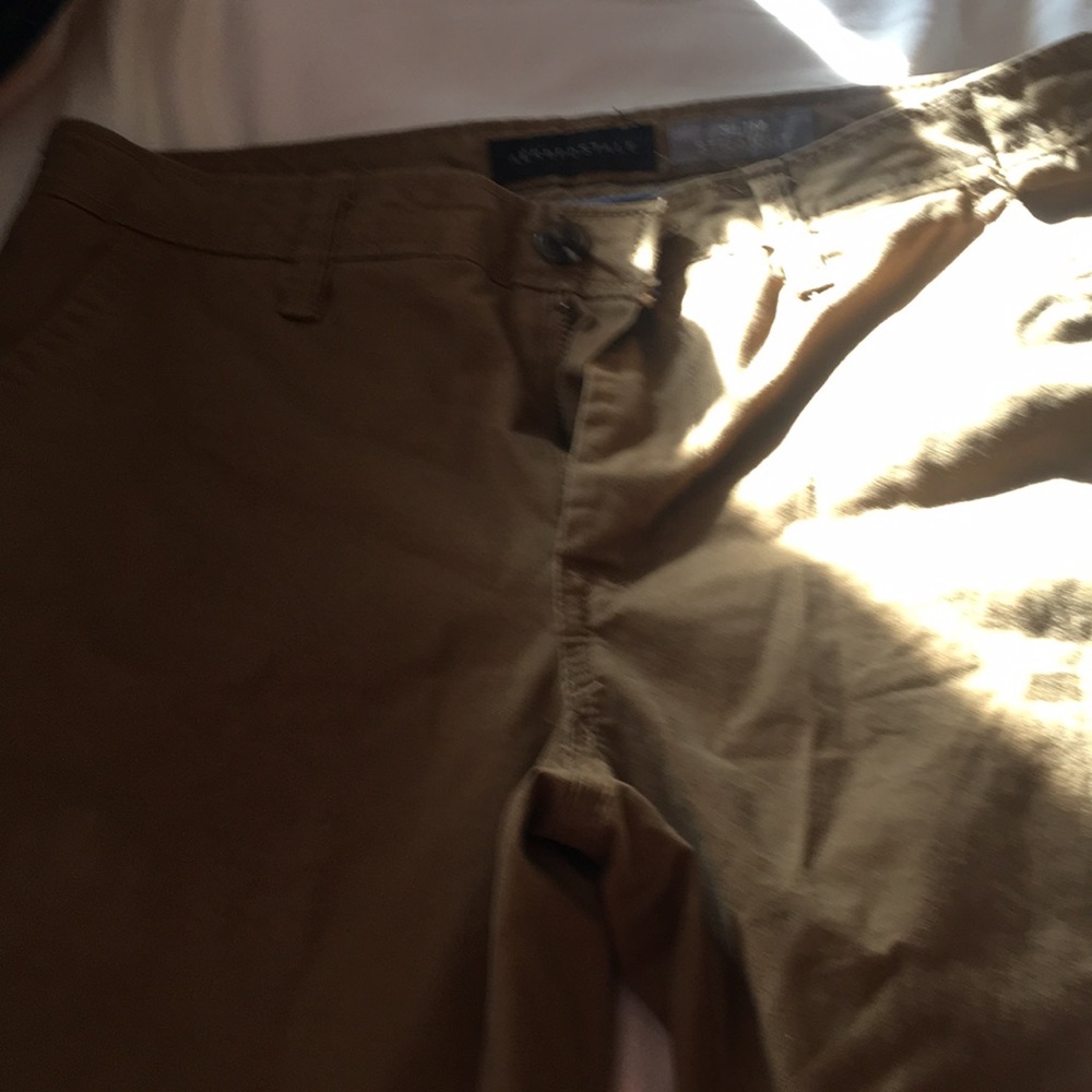 Aeropostale slim straight khakis